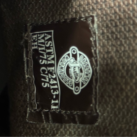 Justin Boots Black and Brown Western Composite Toe WK4818 Men’s Size 12D - Picture 11 of 12